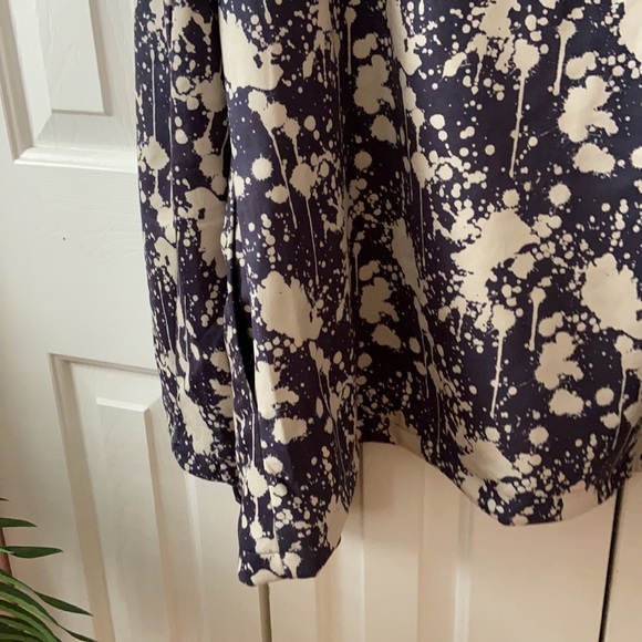 NWT Suede Paint Splatter Blazer - Picture 12 of 12